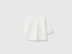 Long sleeve t-shirt in warm organic cotton