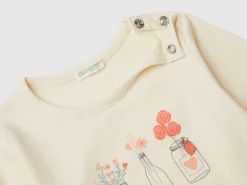 Long sleeve t-shirt in warm organic cotton