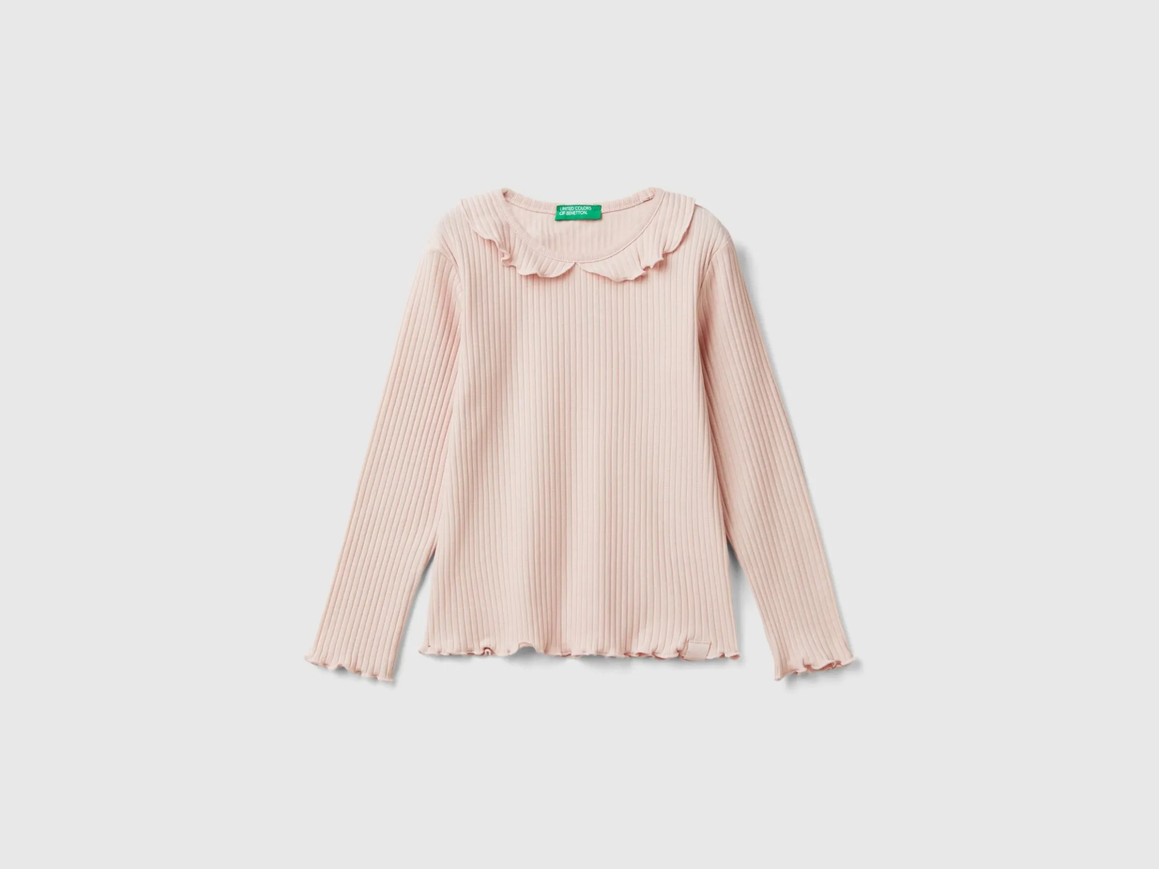 Long sleeve t-shirt with collar