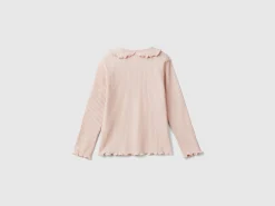 Long sleeve t-shirt with collar