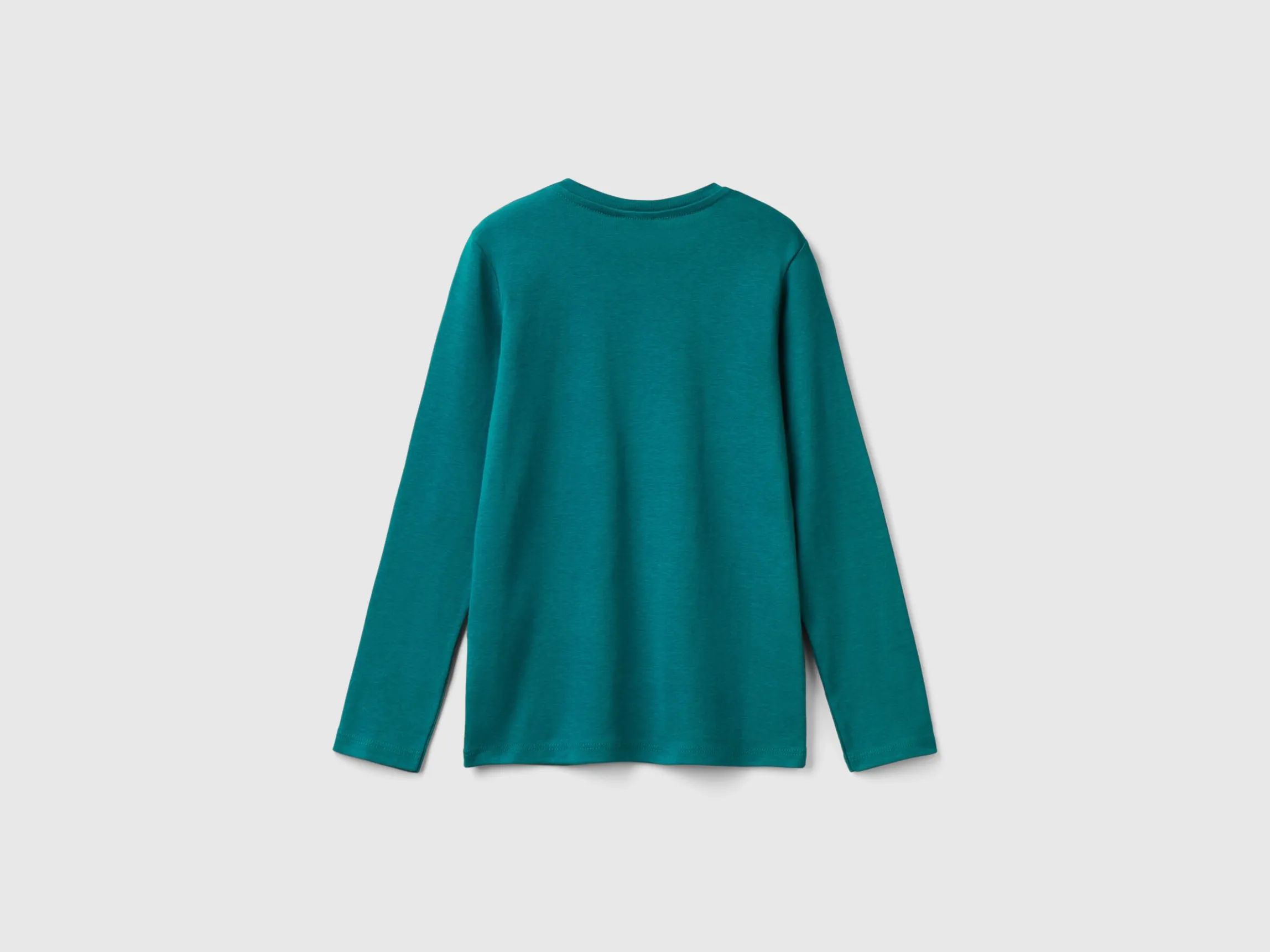 Long sleeve t-shirt with glittery print
