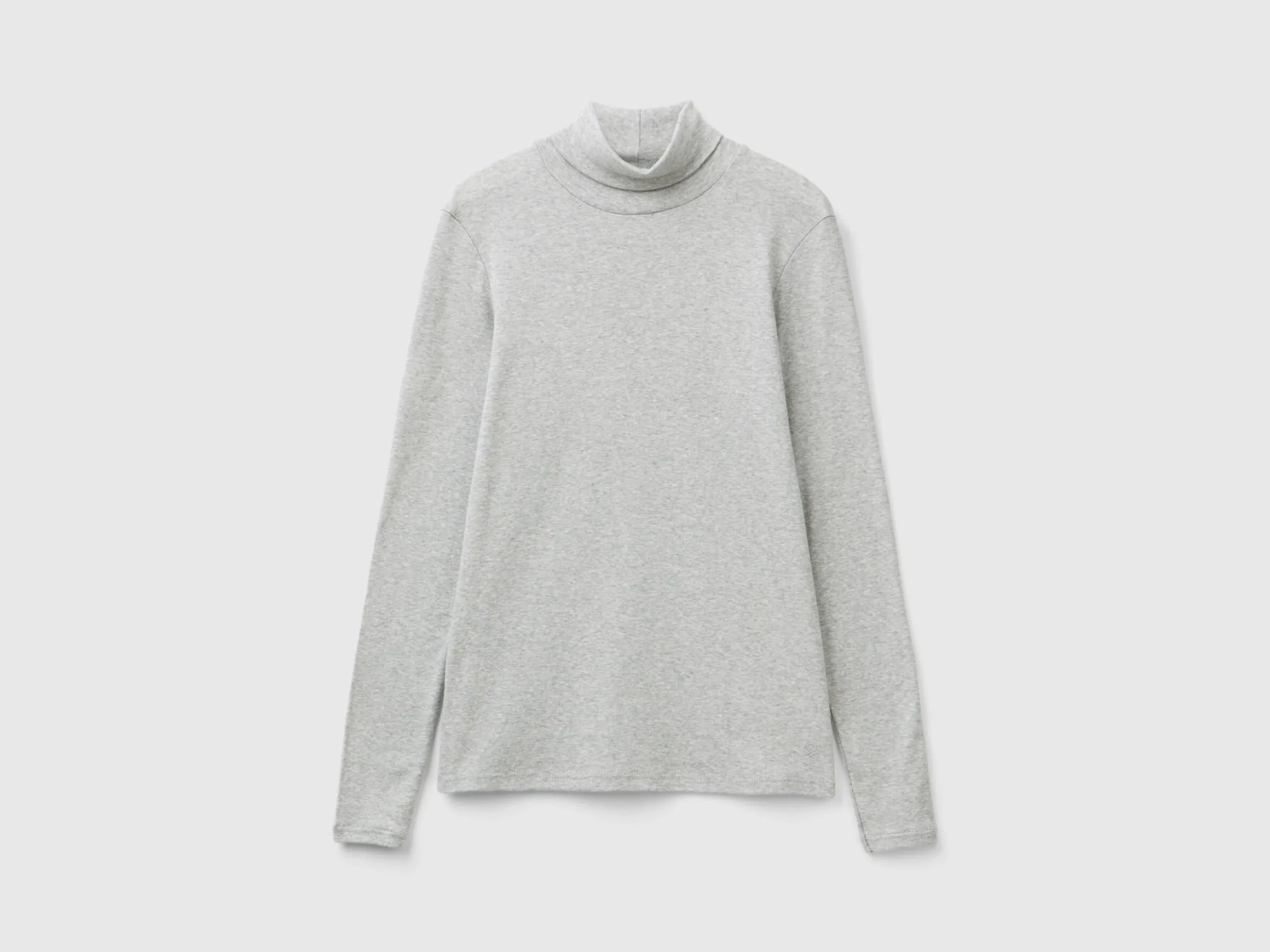 Long sleeve t-shirt with high neck
