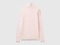 Long sleeve t-shirt with high neck