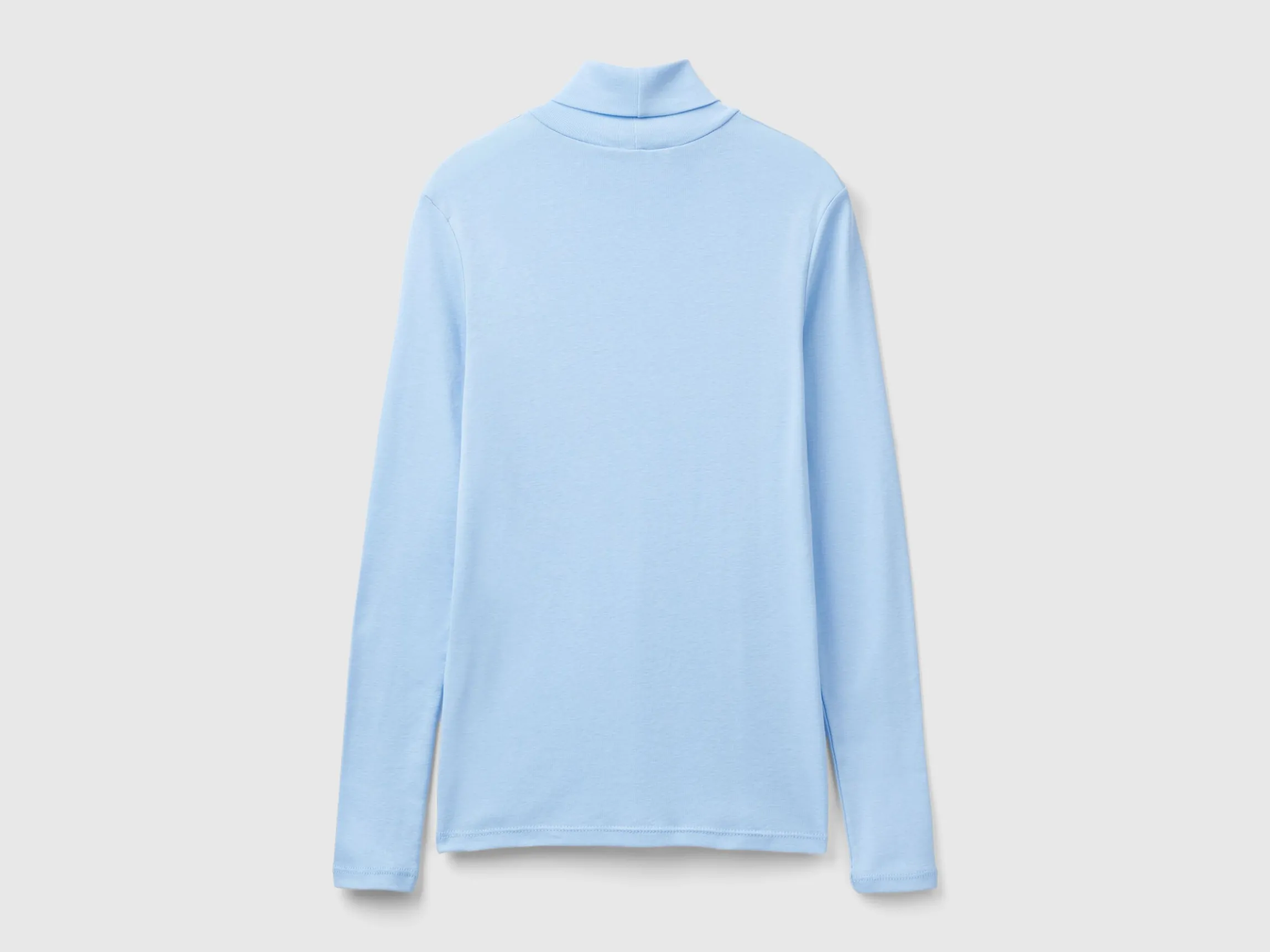 Long sleeve t-shirt with high neck