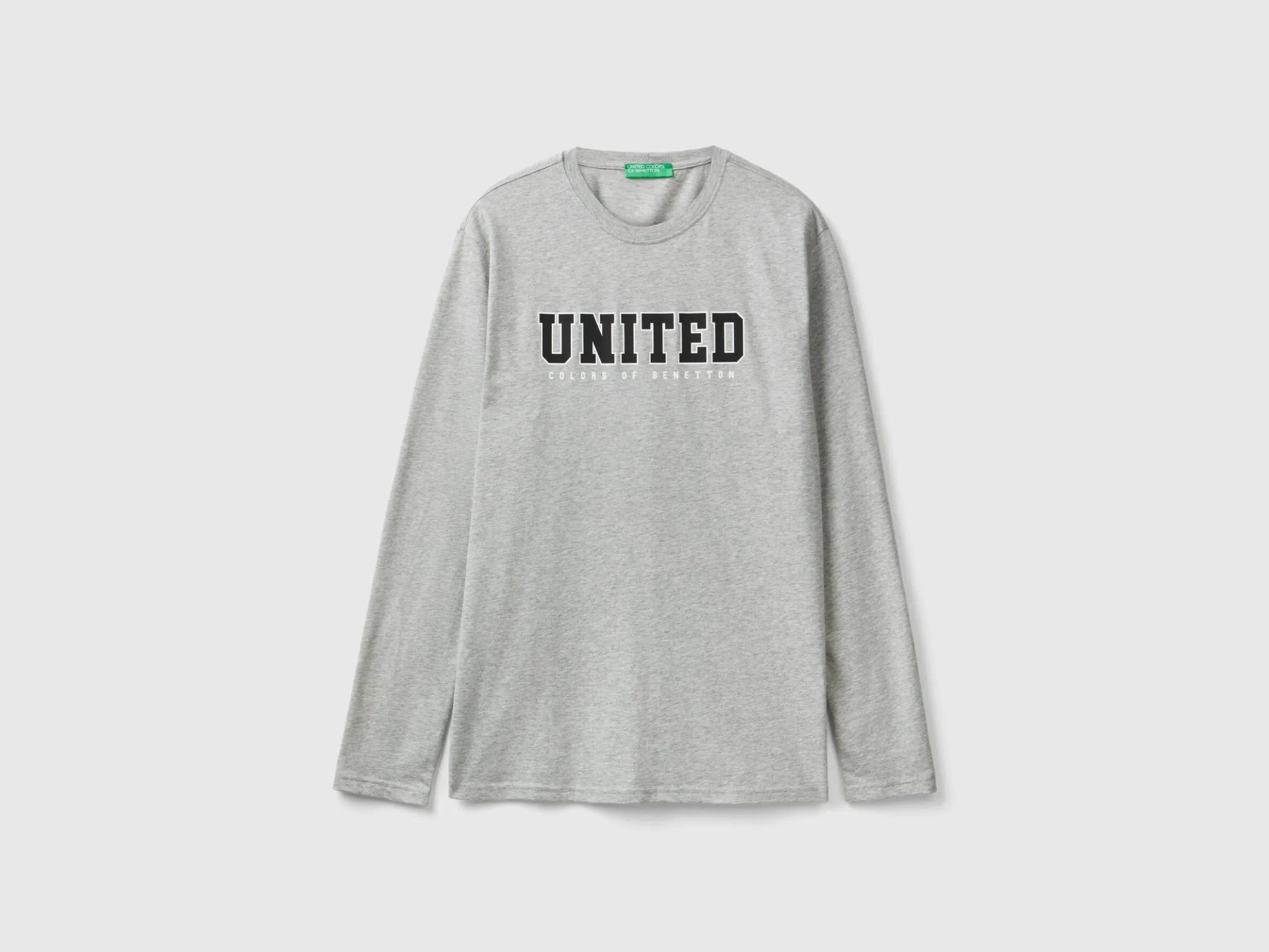 Long sleeve t-shirt with logo print