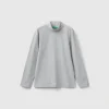 Long sleeve turtleneck t-shirt
