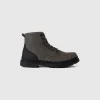 Low lace-up boots