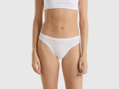 Low rise underwear in super stretch organic cotton