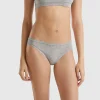 Low rise underwear in super stretch organic cotton