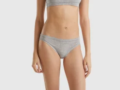 Low rise underwear in super stretch organic cotton