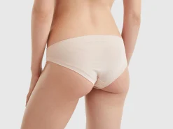 Low rise underwear in super stretch organic cotton