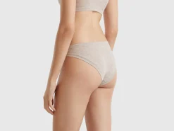 Low rise underwear in super stretch organic cotton