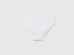 Low rise underwear in super stretch organic cotton