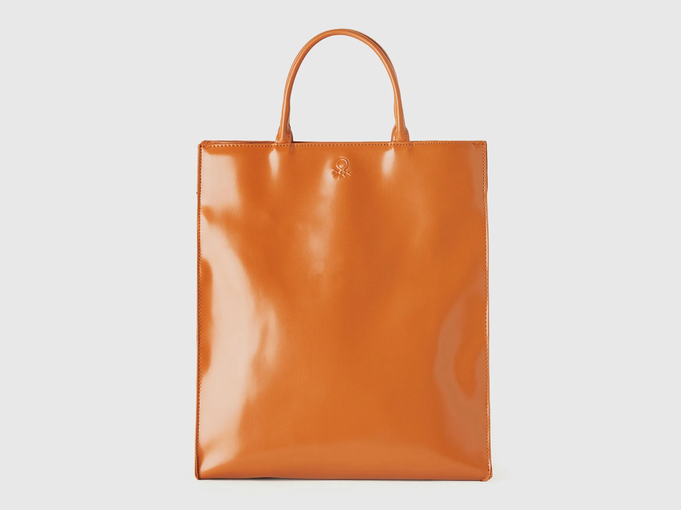 Matte look shopping bag