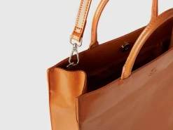 Matte look shopping bag