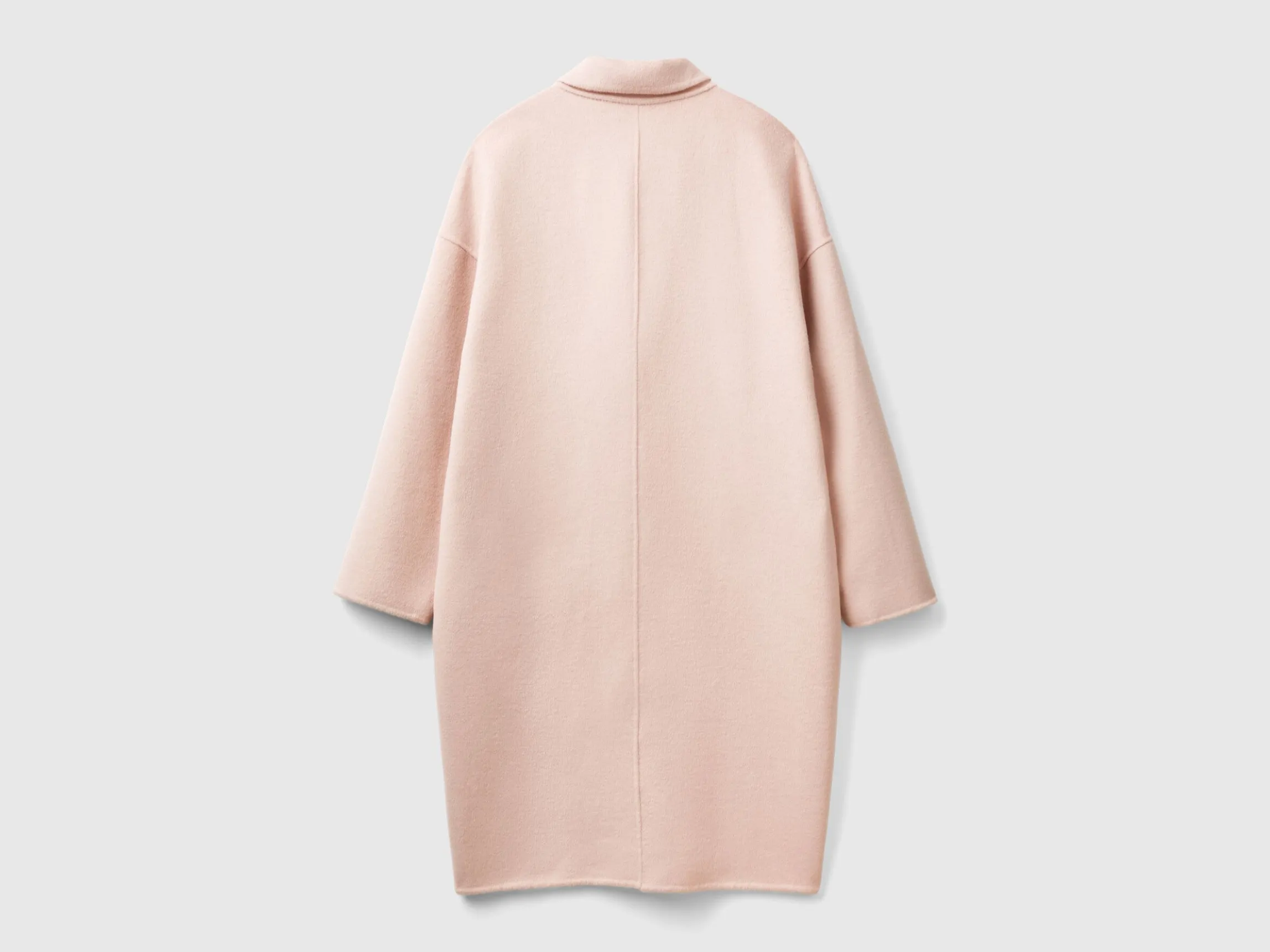Midi coat in wool blend