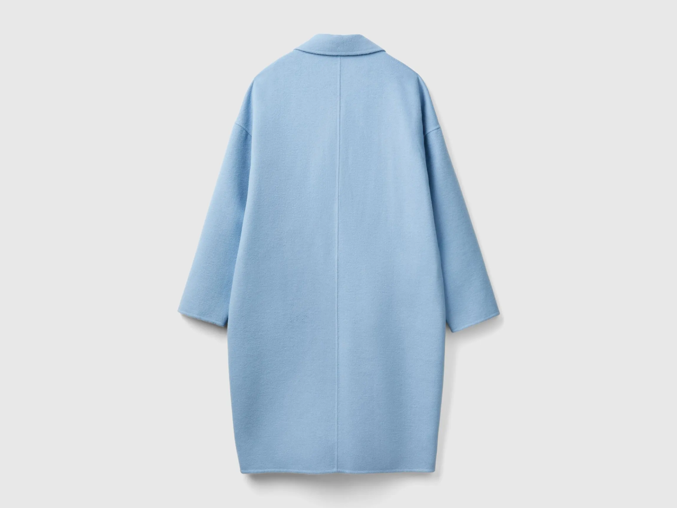 Midi coat in wool blend