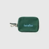 Military green keychain and coin purse