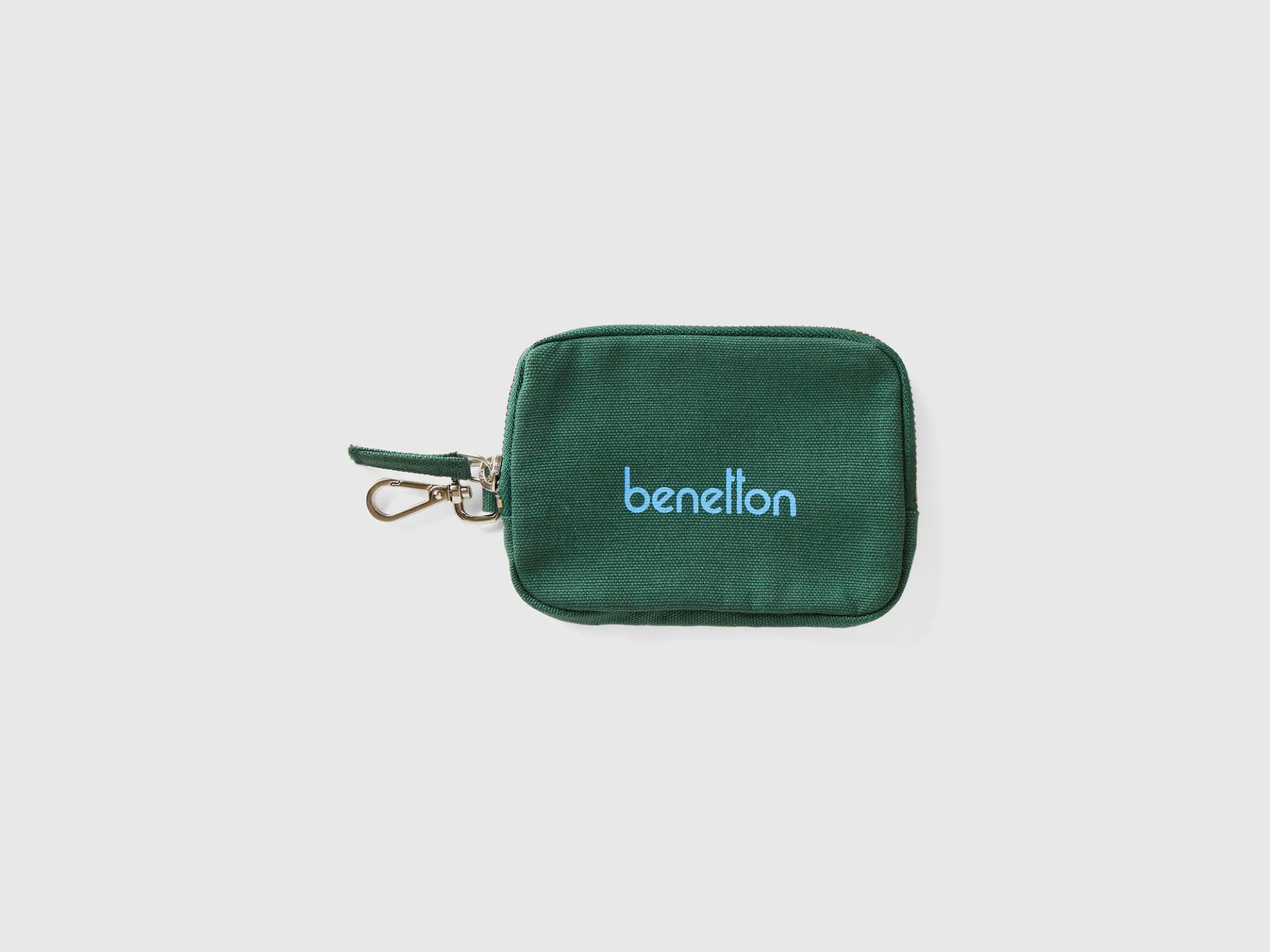 Military green keychain and coin purse