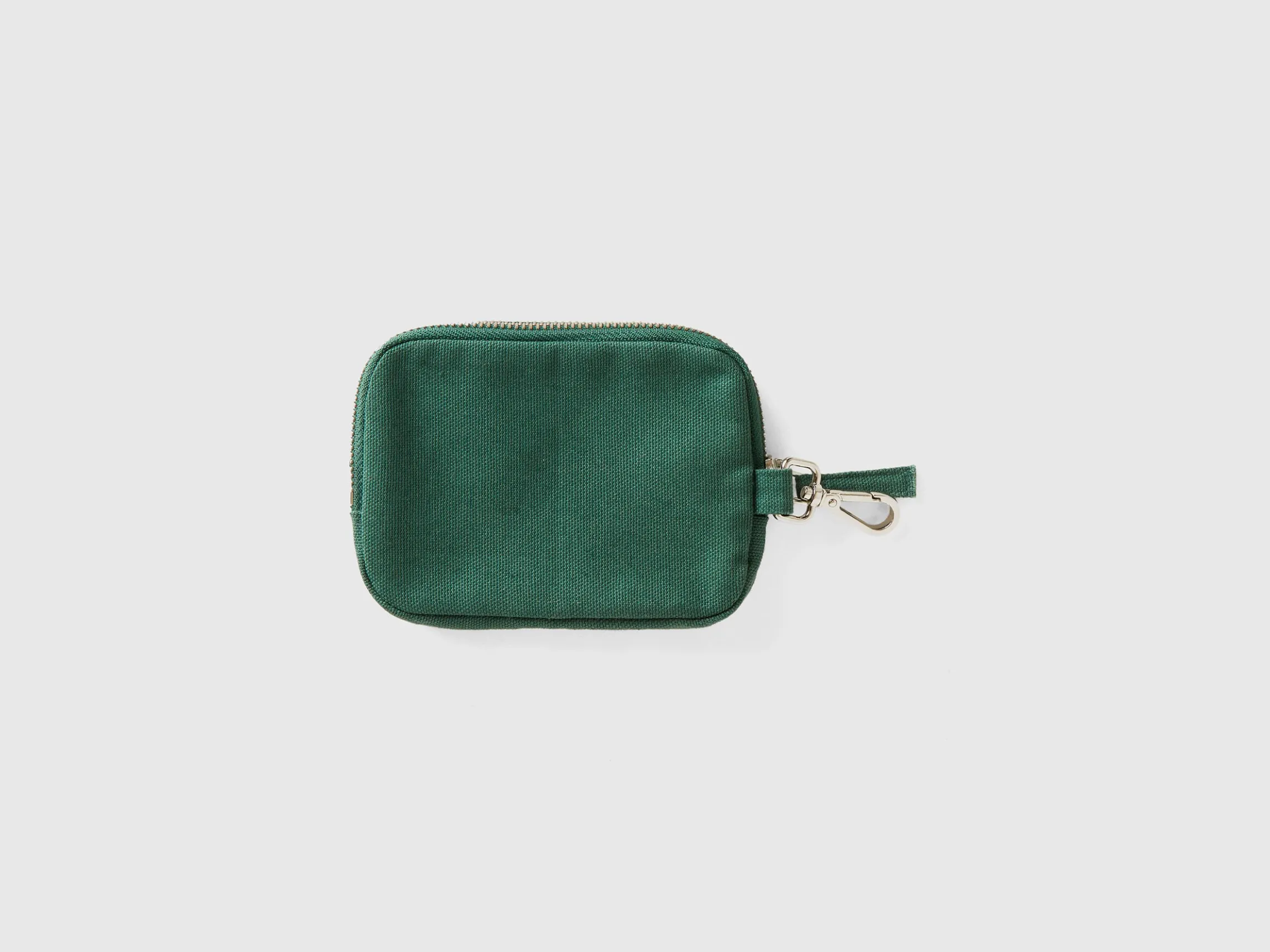 Military green keychain and coin purse