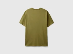 Military green t-shirt