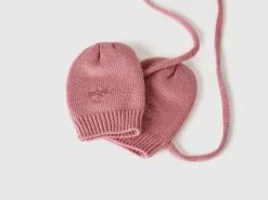 Mittens in viscose blend
