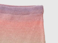Multicolor knit skirt