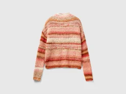 Multicolor sweater in wool blend