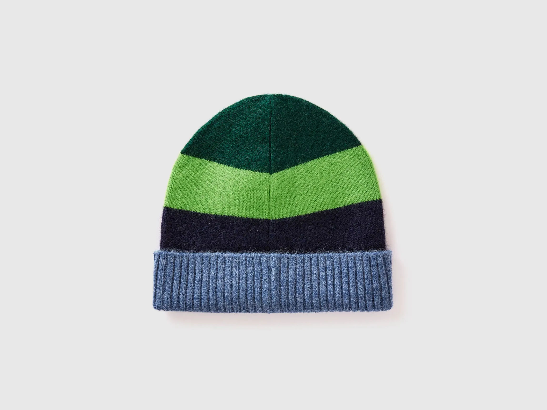 Multicolored striped hat