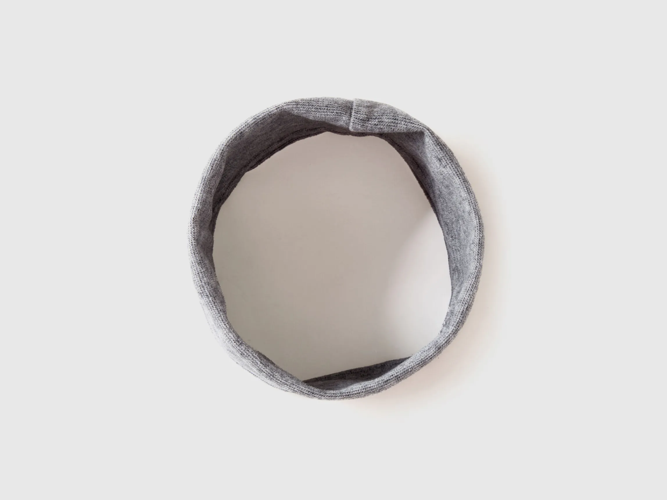 Neck warmer in stretch cotton