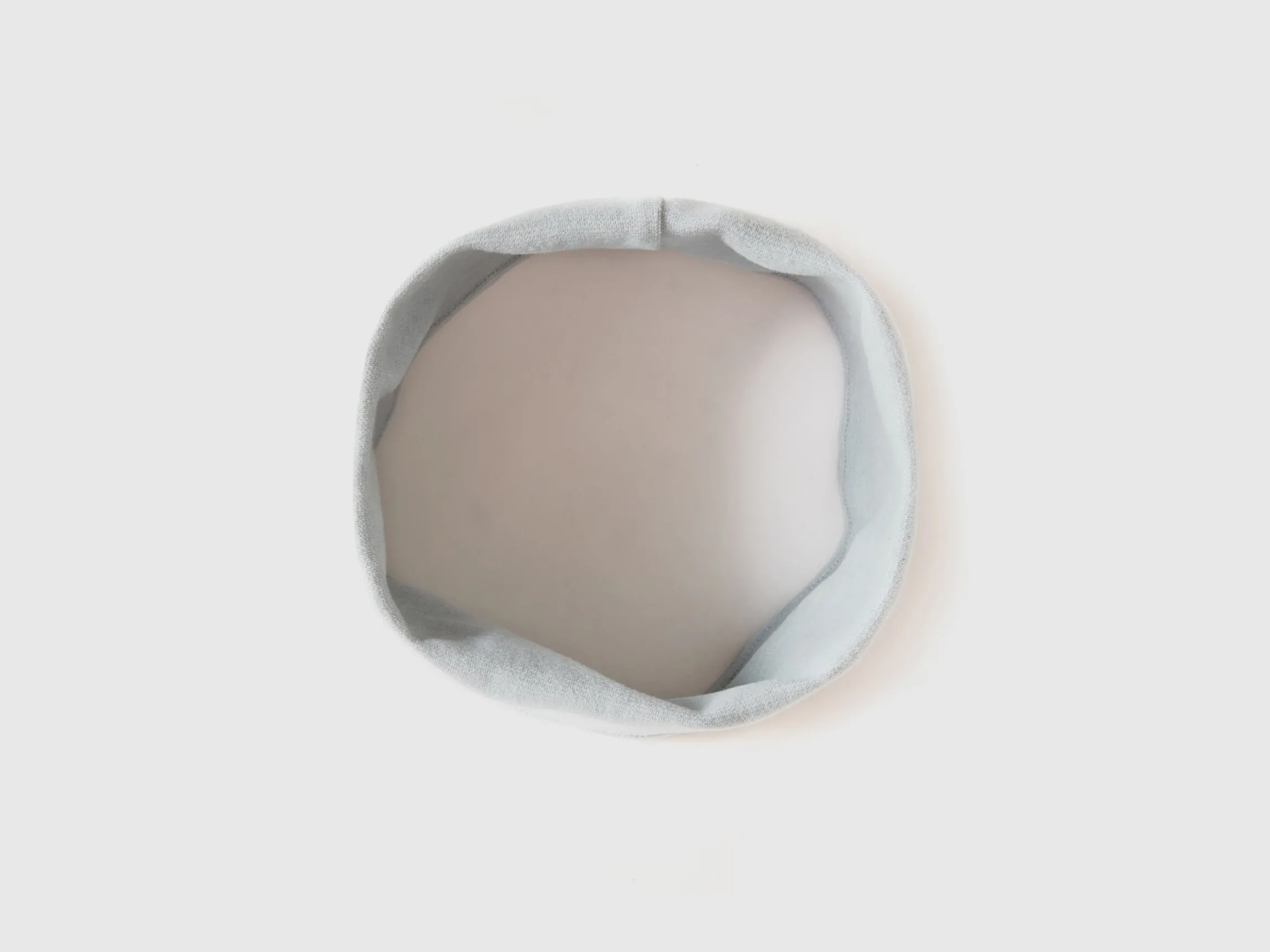 Neck warmer in stretch cotton