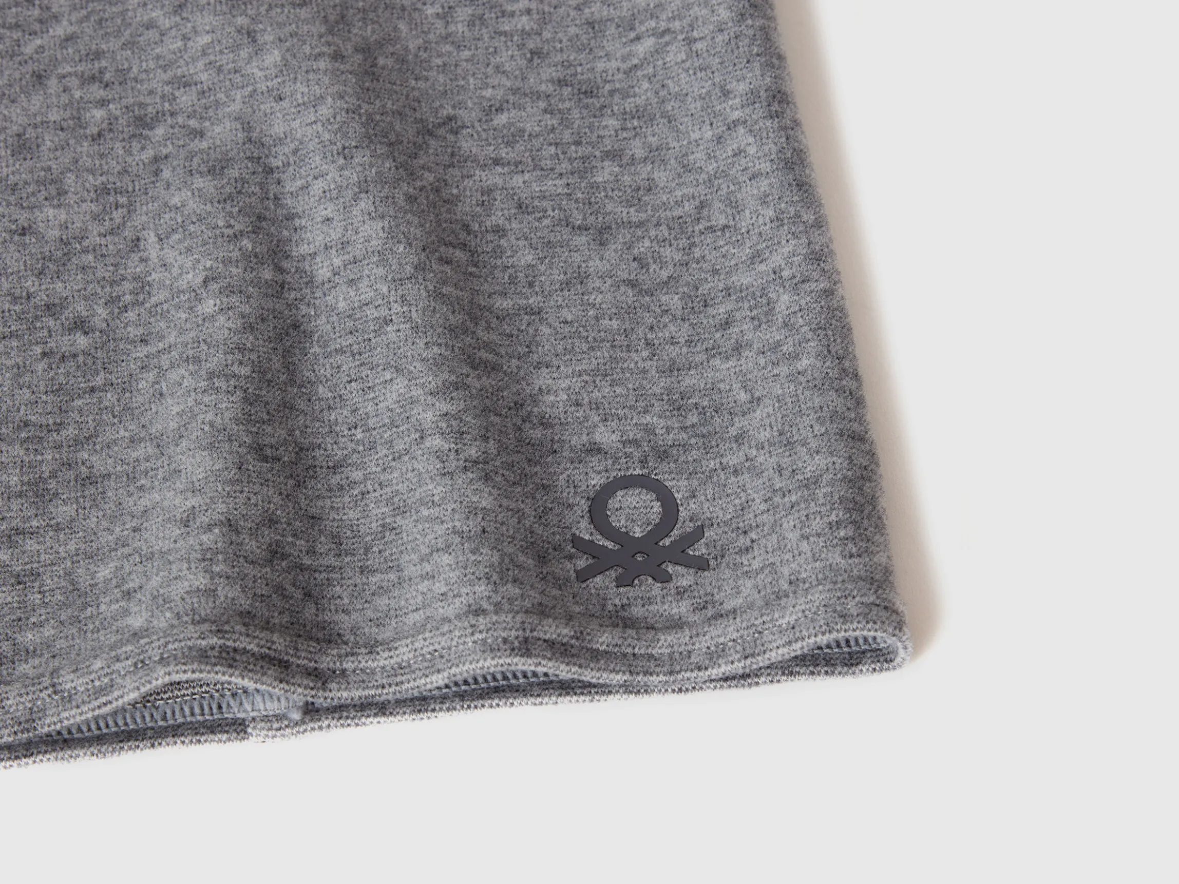 Neck warmer in stretch cotton
