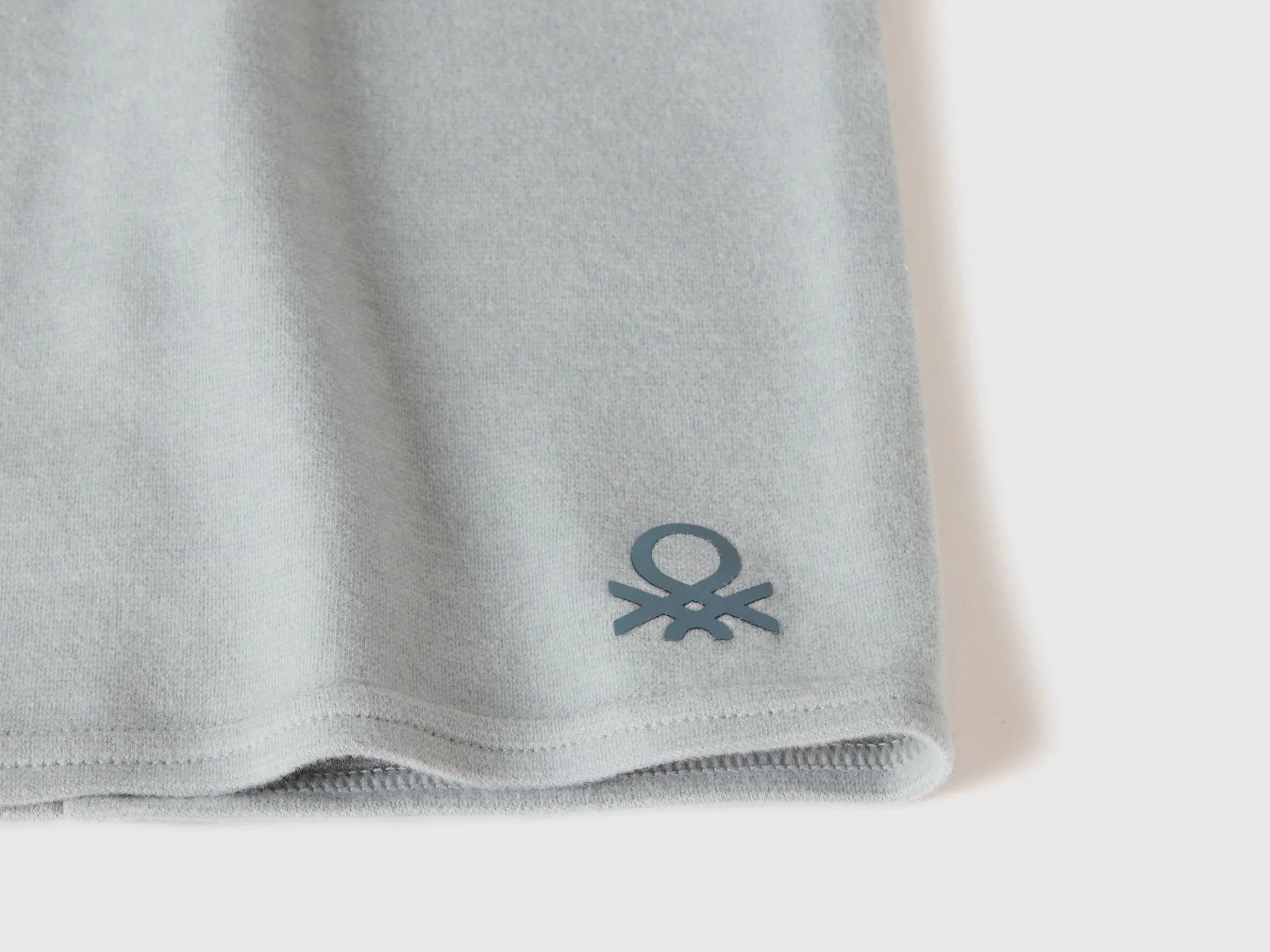 Neck warmer in stretch cotton