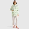 Nightgown with heart print