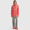 Nightgown with heart print