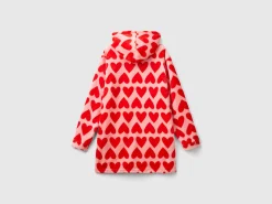 Nightgown with heart print