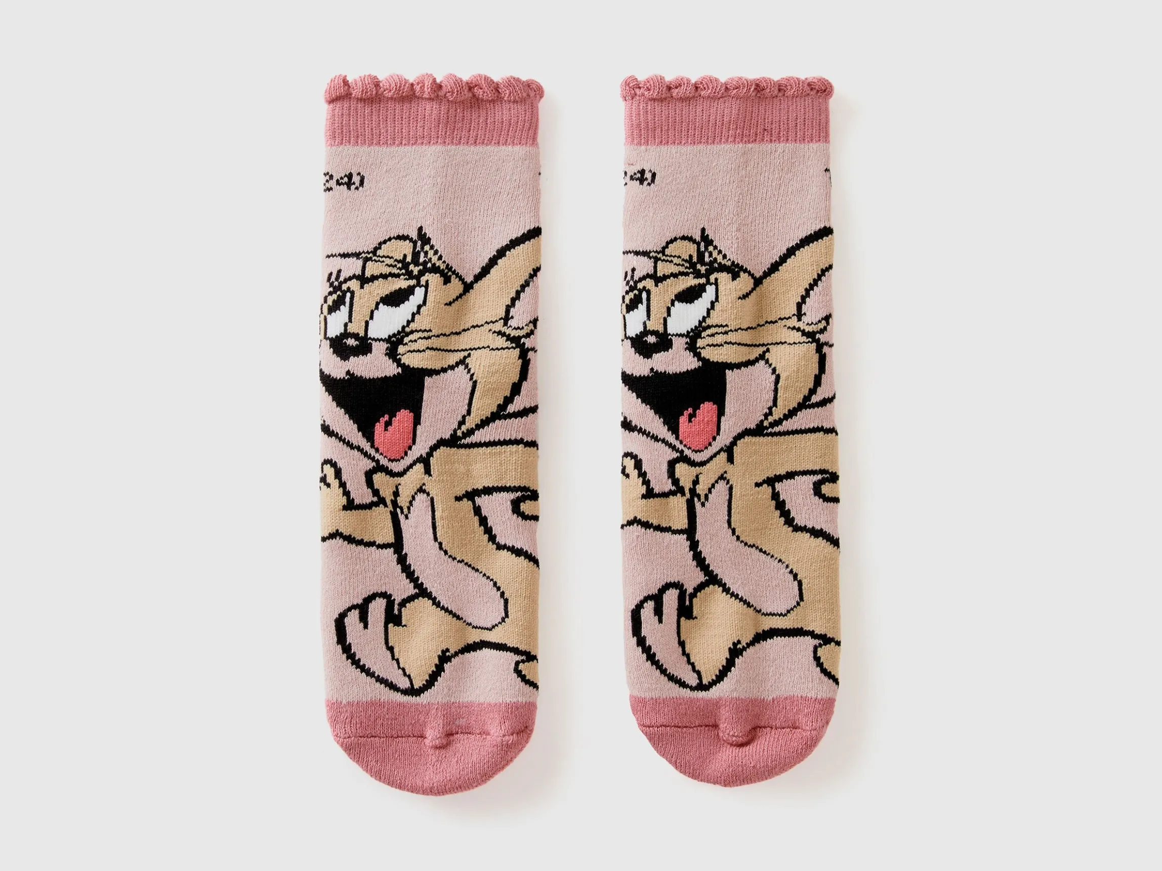 Non-slip Tom & Jerry socks