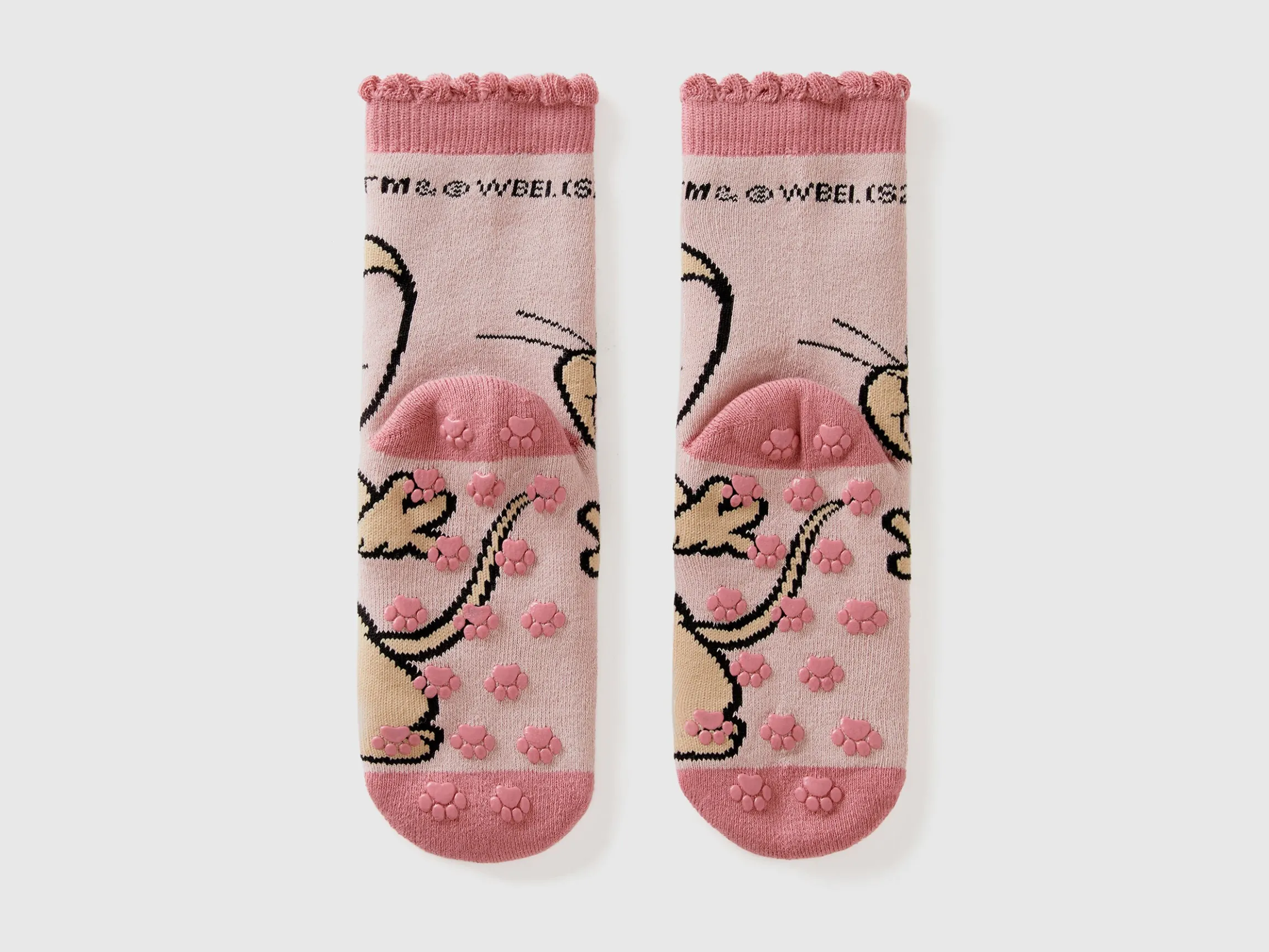 Non-slip Tom & Jerry socks