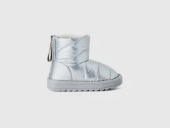 Nylon ankle boots
