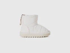 Nylon ankle boots