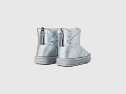 Nylon ankle boots