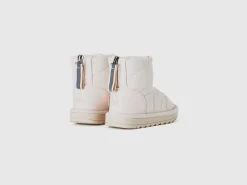 Nylon ankle boots