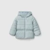 Nylon jacket with hood