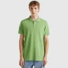 Olive green regular fit polo