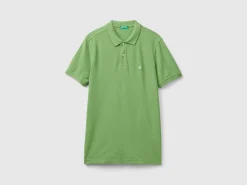 Olive green regular fit polo