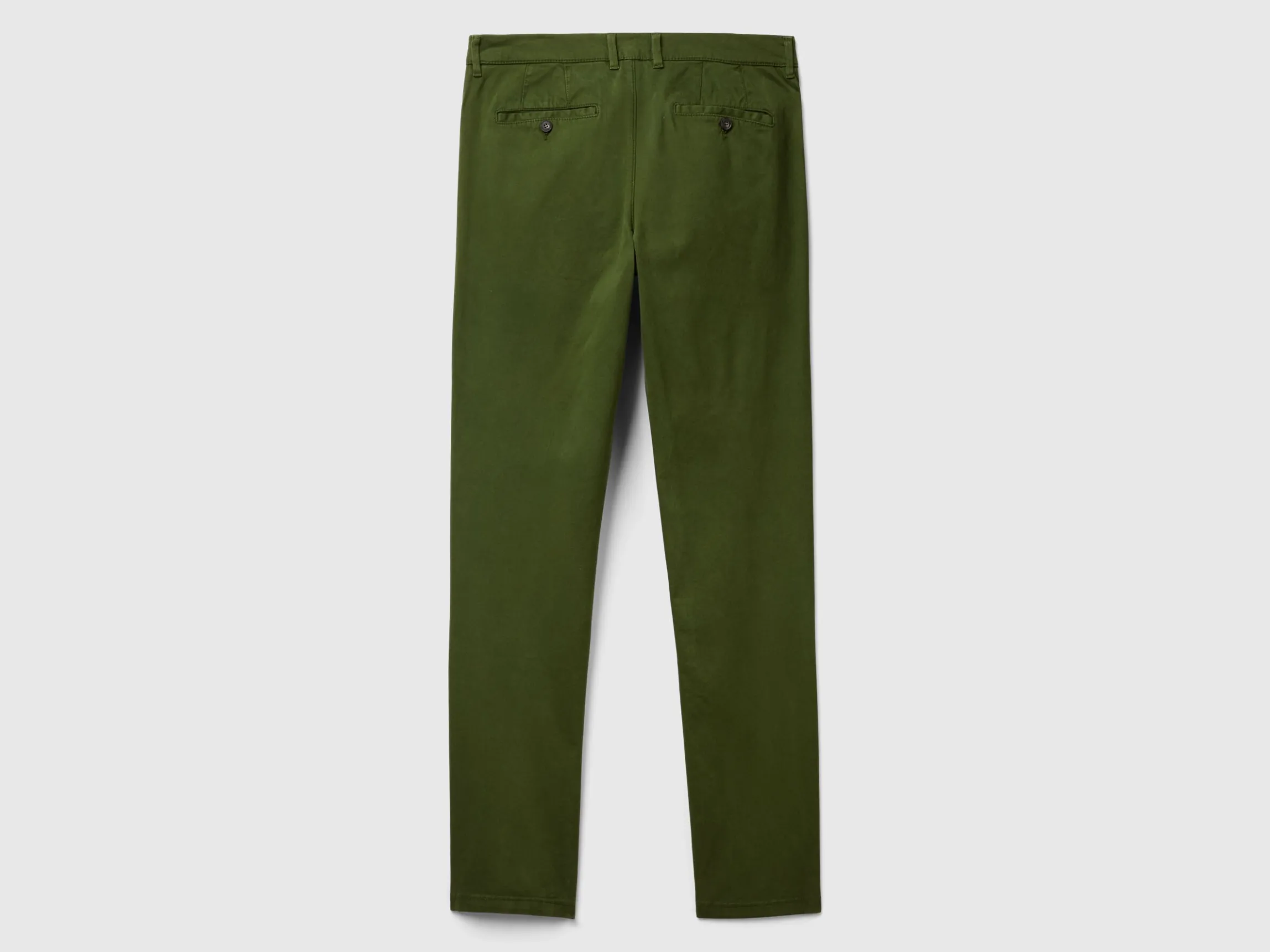 Olive green slim fit chinos