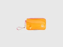 Orange mini beauty travel case