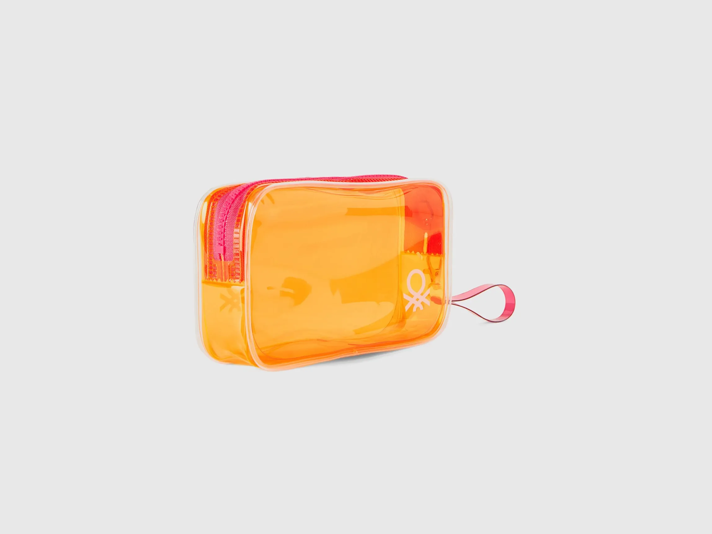 Orange mini beauty travel case