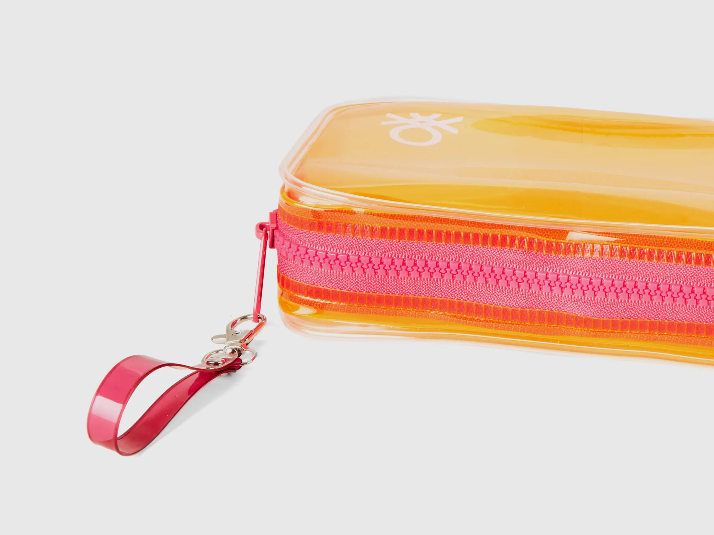 Orange mini beauty travel case