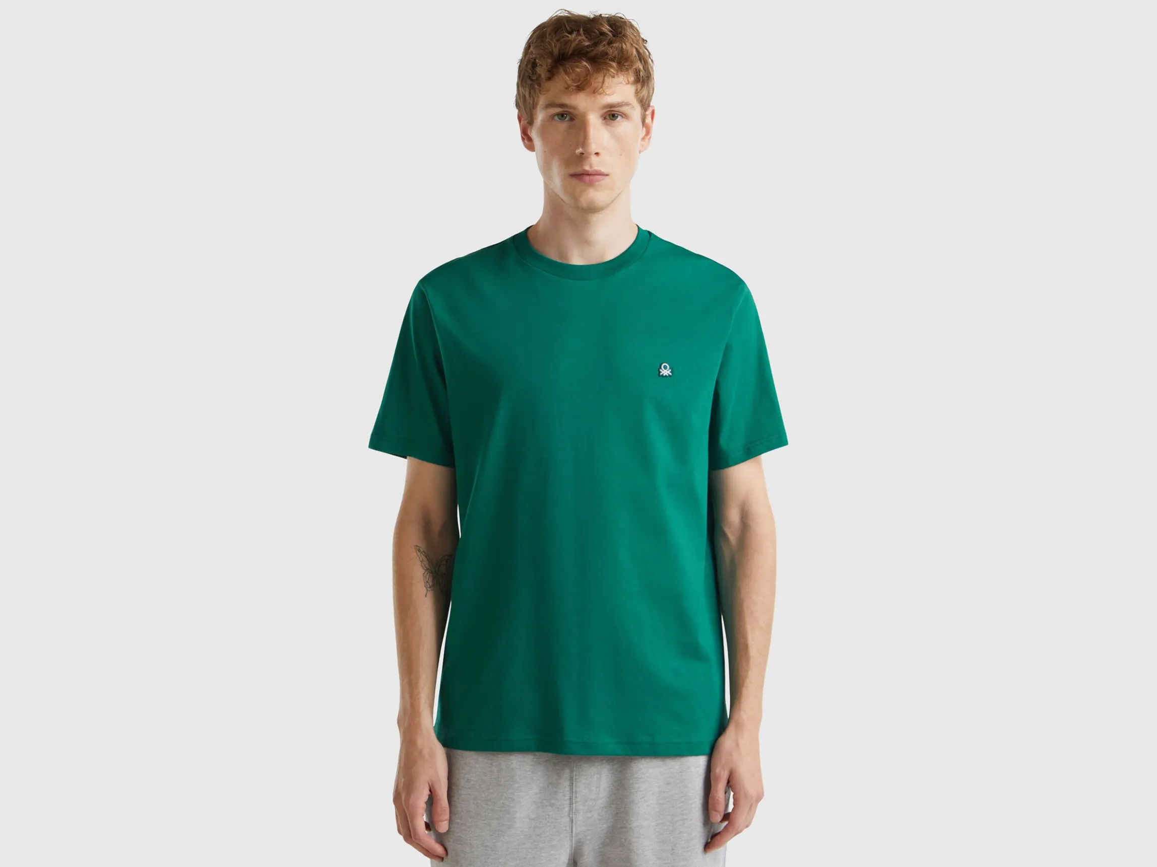 100% organic cotton basic t-shirt